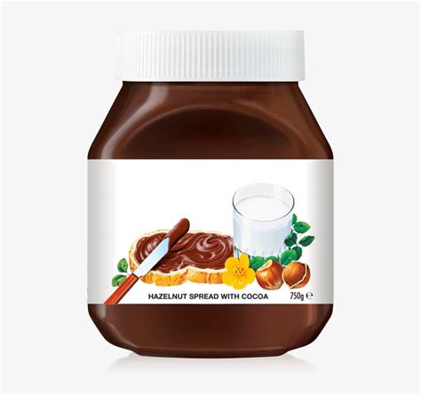 Nutella Label Svg