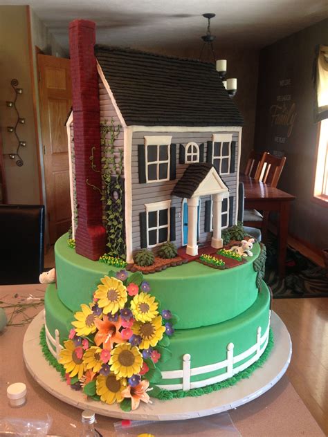 Whimsical Housewarming Cake