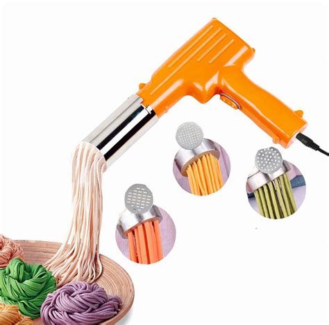 Pasta Maker Handheld Automatic Noddle Maker Press Vegetables Juice with ...