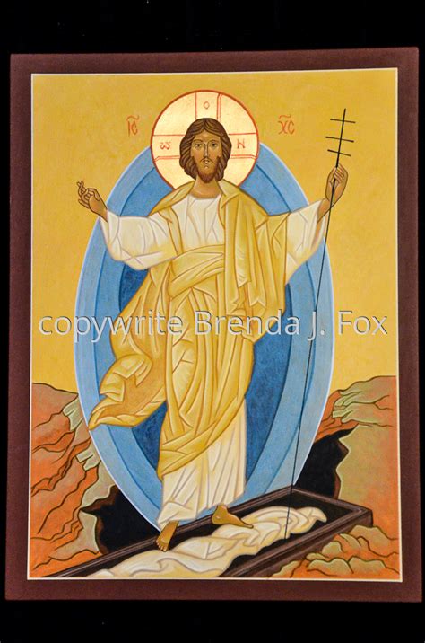 Painting : "The Risen Christ" (Original art by Icons By Brenda)