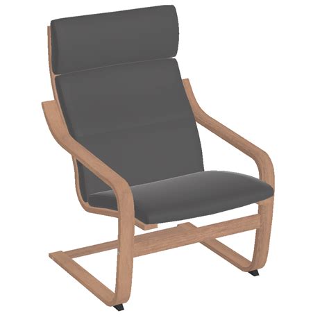 Probiere gratis Poäng Armchair von IKEA Produkte in 3D, VR und AR