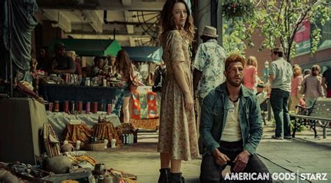 American Gods: Laura Moon and Mad Sweeney | American gods, Mad sweeney, Pablo schreiber