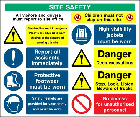 Site Safety Sign