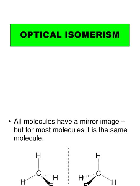 Optical Isomerism | Chirality (Chemistry) | Isomer