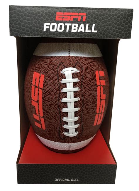 ESPN XR3 Official Match Size Football with Anti-Skid Composite Material - Walmart.com