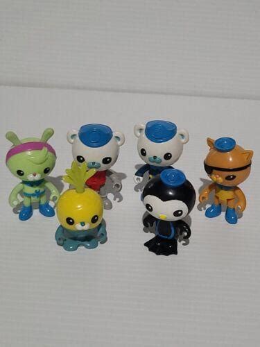 Mattel Octonauts Poseable Figures Lot of 6 | #4561194690