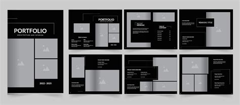 Architecture and Interior portfolio design or portfolio design template ...