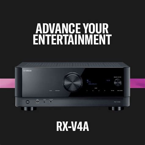 Specs for RX-V4A 5.1 channel 4K / 8K HDMI AV Receiver – Yamaha USA