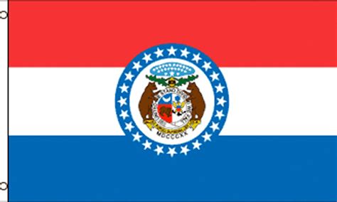 Missouri State Flag - State Flags - Missouri Flag - A1 Flags and PolesFlagpoles, Flags, Mounts ...