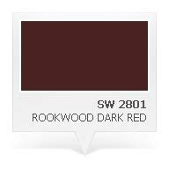 SW 2801 - Rookwood Dark Red // color for my bedroom | Exterior paint color, Colour pallete ...
