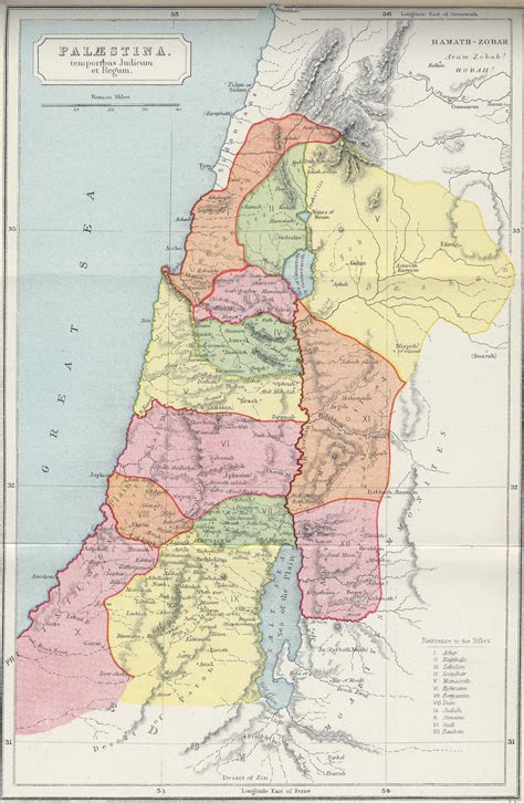 Larger Map of Palestina