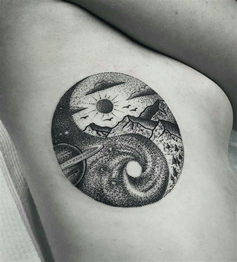 Pin by Vaishnavi Solanki on ink | Hipster tattoo, Yin yang tattoos ...