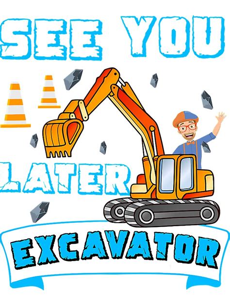 Blippi See You Later Excavator SVG, Blippi Birthday SVG | ubicaciondepersonas.cdmx.gob.mx