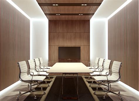 Modern classic CEO office interior :: Behance