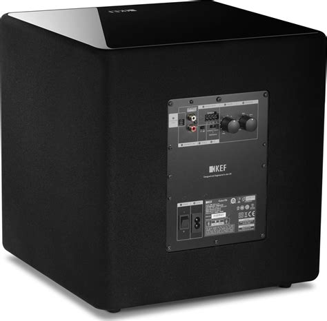 KEF KUBE 12B 12" 300 Watt Class-D Powered Subwoofer Black | Accessories4less