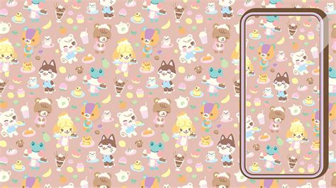 Cute Animal Crossing Wallpaper By TinRobo - Kawaii Hoshi