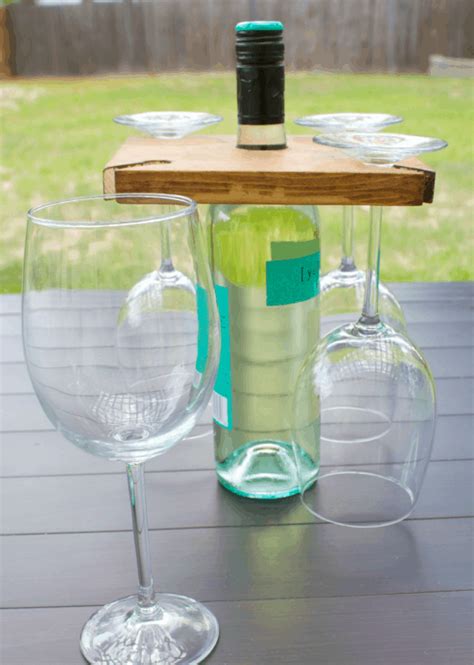 17 Easy Homemade Wine Glass Rack Plans