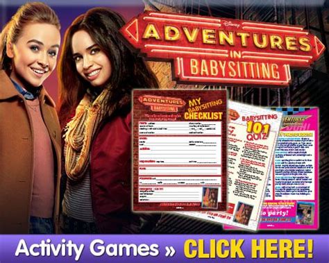 Adventures in Babysitting Printables Wildside & Rap Battle Videos ...