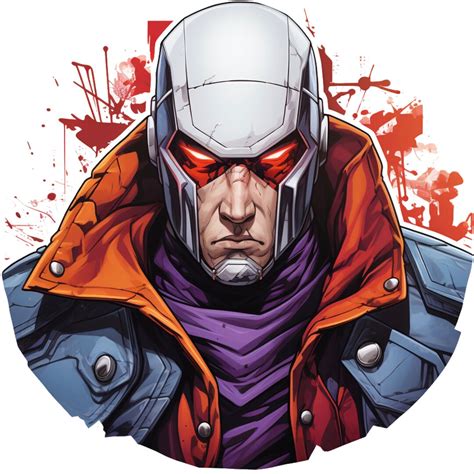 Magneto Sticker X-men Fan Art Magneto X-men Sticker Vinyl Waterproof ...