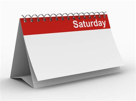 Saturday calendar Illustrations and Clipart. 8,627 Saturday - Clip Art Library