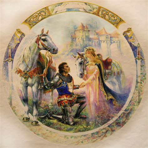 Lancelot and Guinevere | Illustrations | GrahamTywford.com | Lancelot ...