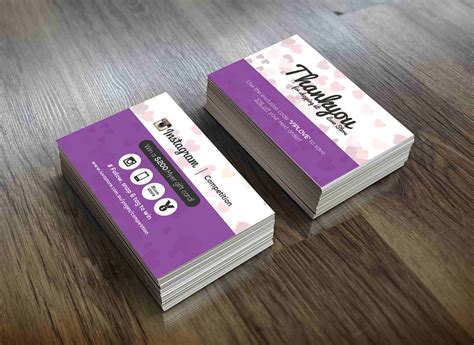 Business/ Thank you Card Design on Behance