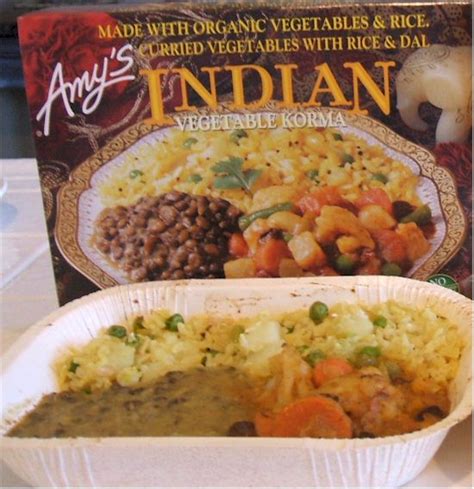 Amy's Indian Meals: The Vegan Frozen Entree Varieties