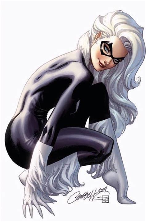 BLACK CAT #1 J SCOTT CAMPBELL FRANKIES COMICS COVER A VIRGIN VARIANT