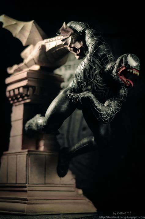 MY HOT TOYS COLLECTION & PHOTOGRAPHY: my sideshow spiderman 3 venom statue