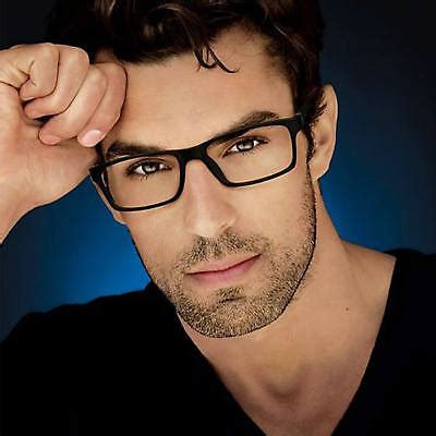 Clear Lens Square Men Eyeglasses Black Brown Plastic Frame Retro ...