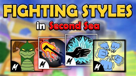 Every Fighting Style in the Second Sea Explained (Blox Fruits) - YouTube