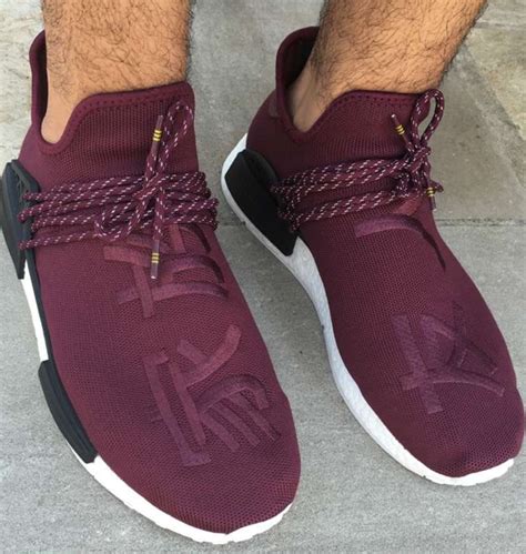 Pharrell adidas NMD Burgundy Friends Family - Sneaker Bar Detroit