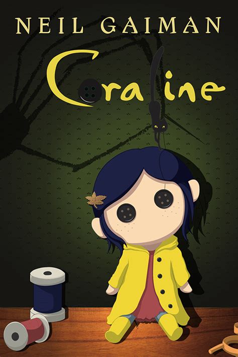 Coraline Book Cover Project :: Behance