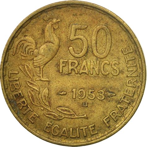 #526087 Monnaie, France, Guiraud, 50 Francs, 1953, Beaumont - Le Roger, TB : TB, 50 Francs , De ...