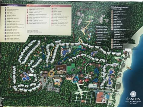 Sandos Caracol Eco Resort Map – Map Of The World