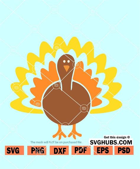 Thanksgiving Turkey SVG, Thanksgiving Svg, Thanksgiving Day SVG