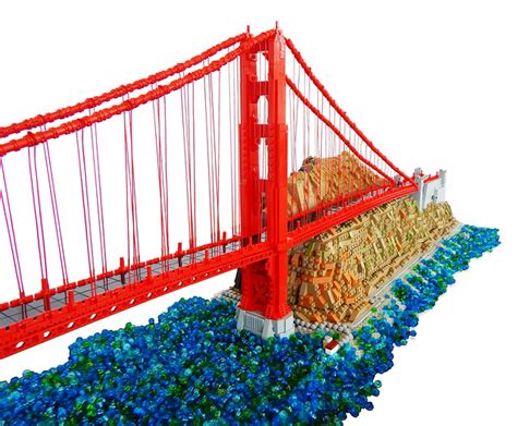 LEGO MOC: Golden Gate Bridge aus 40.000 Steinen – zusammengebaut