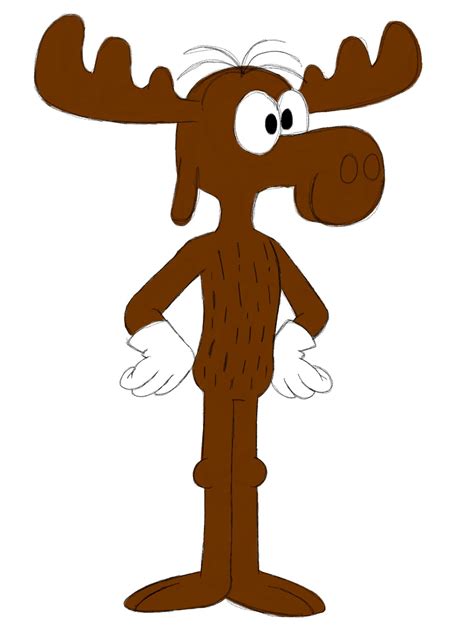 Bullwinkle J. Moose (my style) by Nashiothepenguin on DeviantArt