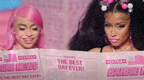 Nicki Minaj y Ice Spice lo rompen con su pinky-rap 'Barbie World', su tema con Aqua para la ...