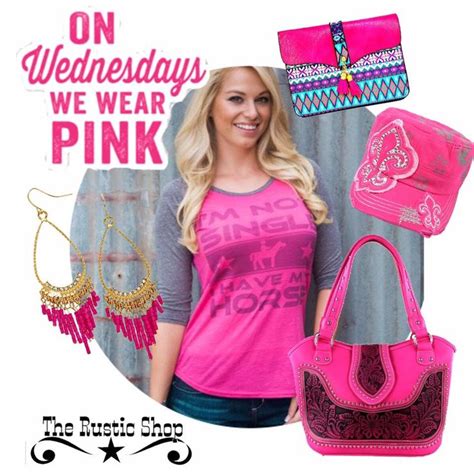 Hot Pink Cowgirl Outfit On Wednesdays We Wear Pink All from The Rustic Shop | Cowgirl outfits ...