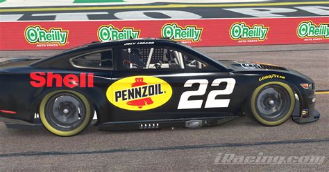 #22 Joey Logano 2023 Test Car by Martin Roberg - Trading Paints