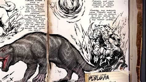 ARK Survival Evolved Dossier PURLOVIA nuevo dinosaurio nueva informacion en español - YouTube