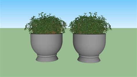 3D Warehouse - View Model | Planter pots, Planters, Pot