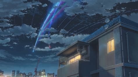 Gray house digital art, Makoto Shinkai , Kimi no Na Wa, anime HD ...