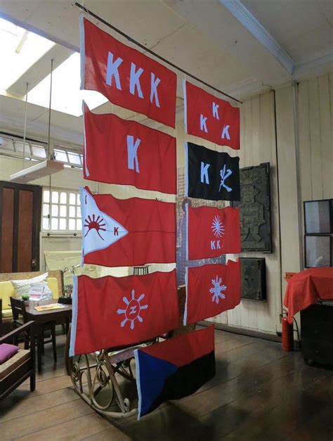 The 9 Katipunan flags, also known as the evolution of the Philippines ...