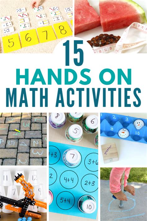 15 FUN Math Activities for Kids! - The Homeschool Resource Room