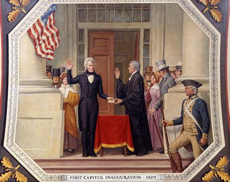 Andrew Jackson At The First Capitol Inauguration - C 1829 Photograph by ...