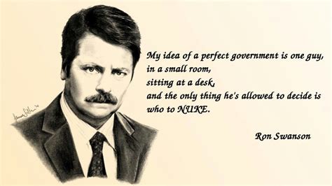 Ron Swanson Government Quotes - ShortQuotes.cc