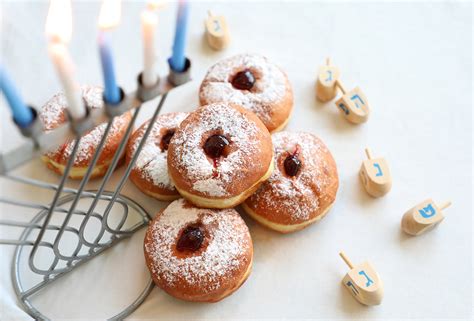 Hanukkah Recipes - Potato Latke & Jelly Donuts Recipes