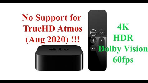 Apple TV 4K - 5th Generation AppleTV 2020, Unboxing and Tech - No Support for TrueHD with Atmos ...